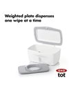 Bags and dispensers for Wipes Brand OXO TOT. Model Dispenser Wipes w/Weight