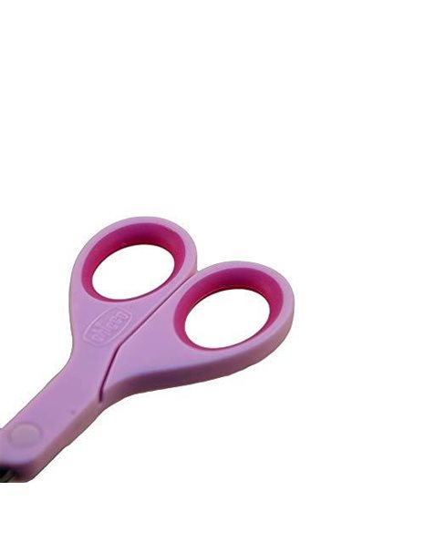 Chicco Baby Nail Scissors with Protective Cap – Pink
