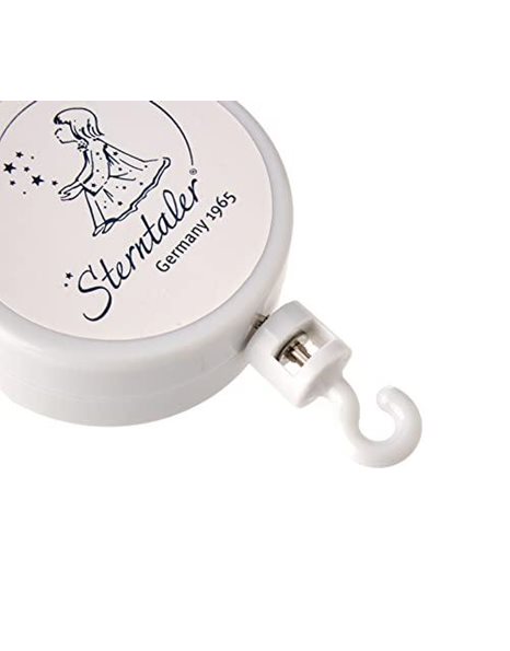 Sterntaler Musical Mechanism, LaLeLu, Suitable From Birth, Mobile, 10 x 7 x 2.2 cm, White