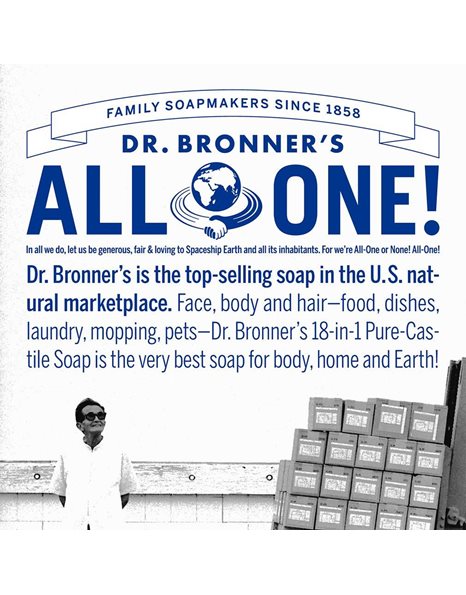 DR BRONNERS Organic Baby Pure Castille Liquid Soap 473ml (PACK OF 1)
