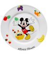WMF Childrens Crockery Plate Mickey Mouse Dishwasher Safe Porcelain, Multi-colour, 20 x 20 x 0.5 cm