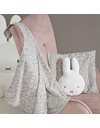 Roba Miffy Baby Blanket 100% Cotton for Girls and Boys Pram Blanket 80 x 80 cm Childrens Blanket for Cuddling, Crawling and Playing