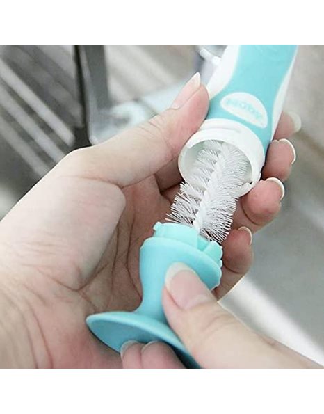 Nuby ID5524 Bottle Brush with Suction Base