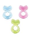 Nuby - Soft Bristle Fish Silicone Teether - Relieves Teething Pain - Baby Teether - 3+ Months (Random Color)