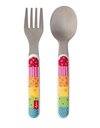 Sigikid Rainbow Rabbit Cutlery Set, 14 cm