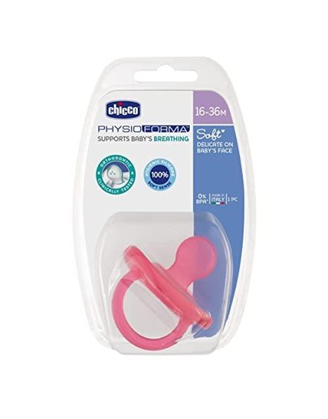 Chicco "Physio Soft 12+ Months, Silicone, 1 Piece, Girl