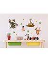 Disney AG Design - Wall Sticker Self Adhesive Jungle Book – Wall Decal, Multicolor, 30x30 cm/12x12 inches, 1 Part – DKs 1093