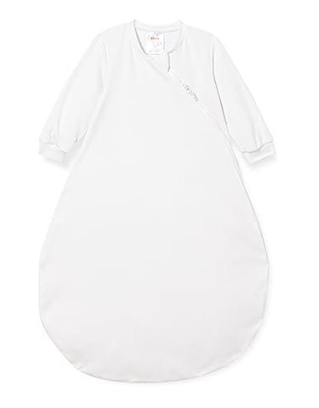 Sterntaler Lightweight Sleeping Bag for Babies, With sleeves, With Zip, Size: 62, White