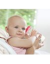 NUK First Choice+ Baby Bottle Starter Set, 0-6 Months, Anti-colic, BPA 4 Piece, Blue