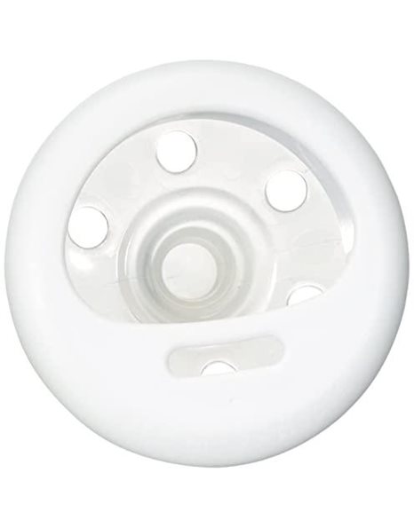 Tommee Tippee Breast-Like Soother, Skin-Like Texture, Symmetrical Orthodontic Design, BPA-Free, 6-18m, Pack of 2 Dummies