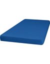 Playshoes Jersey Fitted Sheet Mattress Protector, 60x120 cm, Blue