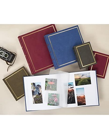 Hama Photo Album, PU faux leather, Brown, 30 x 30 cm