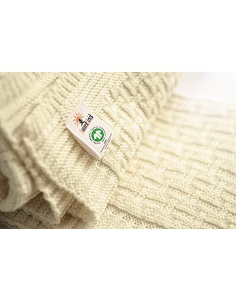 0610563326914 Cuddle Blanket/Baby Blanket/Soft Blanket / 80 x 90 cm / 100% Virgin Wool