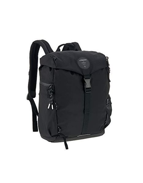 adidas Lassig Outdoor Hiking Diaper Backpack Sustainable Fabric Black, 850 g