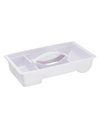 keeeper Stars Traveller, Organiser storage box with lid, Patryk, Nordic White (White)