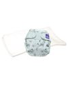 Bambino Mio, Mioduo Two-Piece Reusable Eco Chemical Free Nappy, Gentle Giant, Size 1 (<9Kgs)