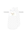Herding Baby-Sleeping Bag, Wei?t du eigentlich wie lieb…, 110 cm, Side Zipper and Snap Fasteners, White, Cotton
