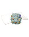 Bambino Mio, Mioduo Two-Piece Reusable Eco Chemical Free Nappy, Get Growing, Size 1 (<9Kgs)