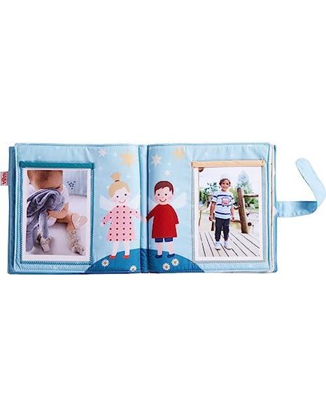 HABA 306751 306751 Baby Angel Photo Album Washable for 12 Months and More Baby Birthday Gift