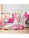 Ambiance Stickers Scandinavian Martika Mountains Wall Decals, DIY Home Decor, Peel and Stick Removable Stickers, Waterproof and Self Adhesive Wall Art - H115 x L230 CM