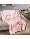 Peppa Pig 046969 Fleece Blanket, Pink