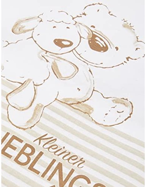 Herding Baby Best Baby-Sleeping Bag, Kleiner Lieblingsmensch Motif, 70 cm, Allround Zipper and Snap Buttons, White