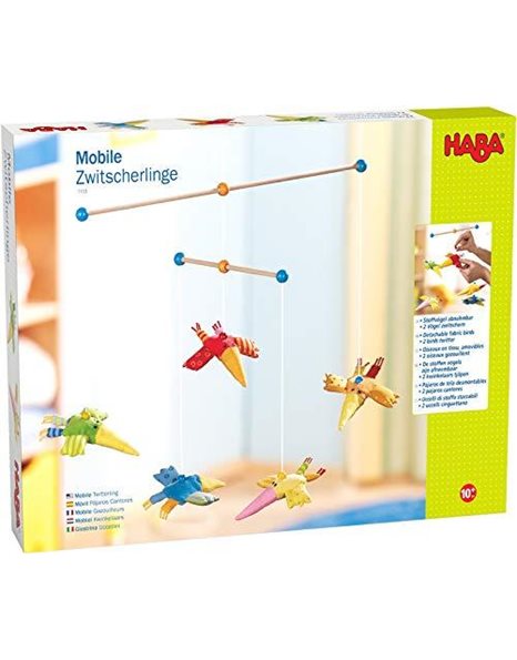 HABA 1103 Mobile Twitterling- for 10 Months and Up (Made in Germany)