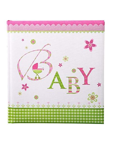 Goldbook Babyalbum 30x31 60 Pages Lovely pink 15085