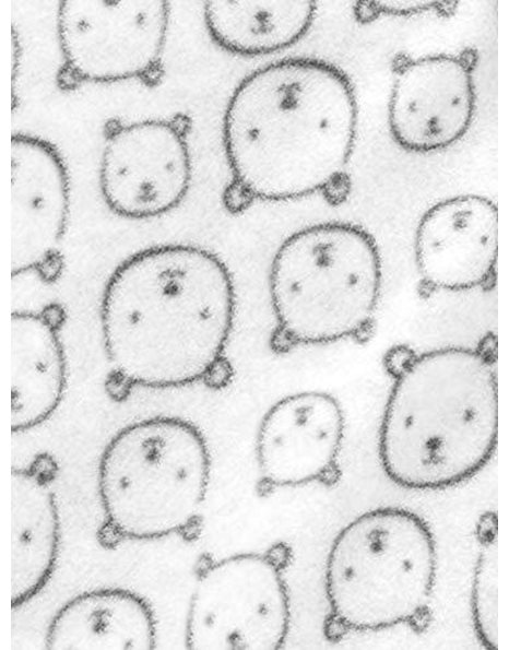 Simple Joys by Carters Baby 2-Pack Microfleece Long-Sleeve Sleepbag Wearable Blanket, Grey Bear/Animal, 3-6 Months (Pack of 2)