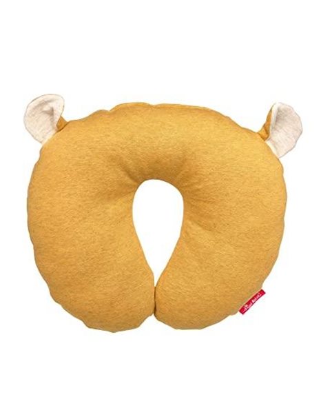 SIGIKID 39844 Bear Neck Pillow for Girls and Boys from 1 to 8 Years Yellow