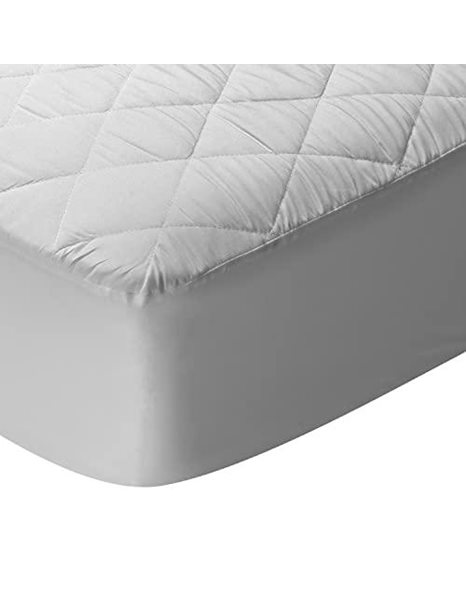 Pikolin Home – Cushioned Mattress Protector, Waterproof and Breathable, white, Lit 135-135 x 190/200 cm