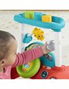 Fisher-Price 2-Sided Steady Speed Walker (Multi Edition Italian, Spanish, Portuguese, English), car-themed baby walking toy with Smart Stages learning and activities, HJP46