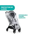 Chicco We Ultra-Light Folding Pushchair from 0 Months to 22 kg, Reclining Travel Pushchair with Sleeping Position, Padded Shoulder Straps, Compact Closure, Cover and Rain Protection - Cool Grey