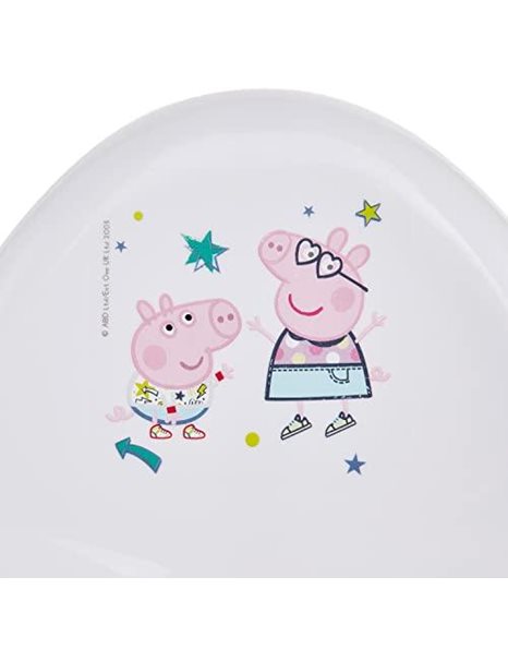 keeeper Peppa Pig Baby Potty, From approx 18 Months to approx 3 Years, Anti-Slip, Adam, Adam, Grey