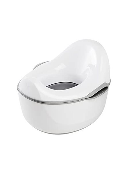 keeeper Baby Potty Deluxe 4-in-1, Potty + Toilet seat + Stool + Wet Wipe Dispenser, from Approx. 18 Months to Approx. 4 Years, Kasimir, White