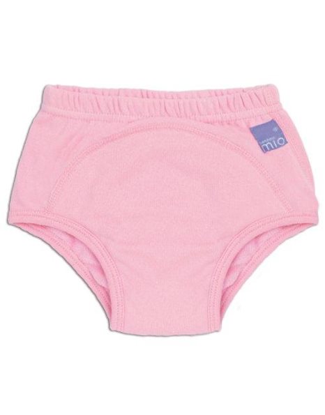 Bambino Mio, Reusable Potty Training Pants for Boys and Girls, Light Pink, 2-3 Years