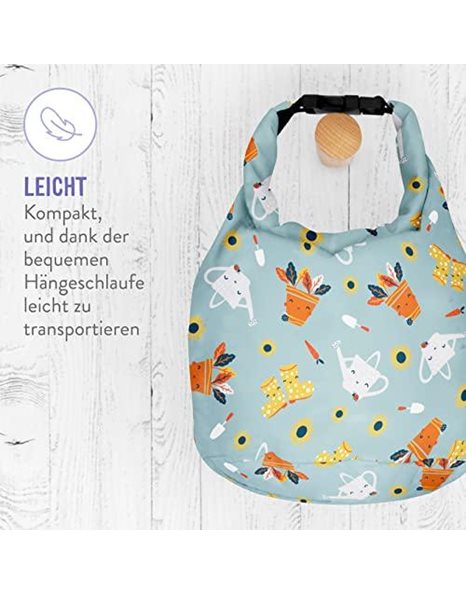 Bambino Mio, Out & About Wet Bag - Travel, Waterproof, Reusable Nappy Storage Bag, Nice