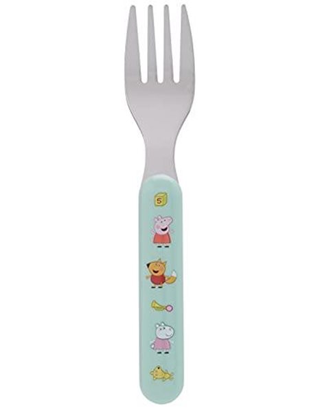 Petit Jour Paris - 3-Piece Cutlery Set Peppa Pig - Perfectly Suitable for The Small Hands! PI903K