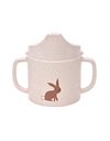 LASSIG Childrens Training Cup with Handle and Removable Lid 150 ml/Sippy Cup Little Forest Rabbit,1310066727