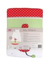 Herding Baby Best Baby-Sleeping Bag, Lady Bug Motif, 70 cm, Allround Zipper and Snap Buttons, White
