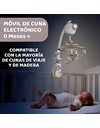 Chicco Next2Dreams Baby Mobile with Music Box for Cot and Bed - 3 in 1 Baby Mobile Compatible with Next2Me Cot, with Sound Effects, Soft Night Light Projector and Classical Music - 0+ Months, Beige