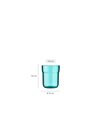 Mepal – Children’s Glass Mepal Mio – Drinking Glass for Children – Drinking Cup from 9 Months – Dishwasher Safe & BPA-Free 250 ml - Deep Turquoise