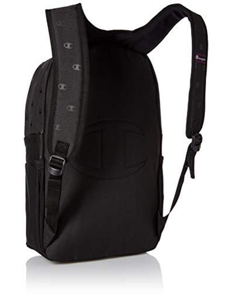 Champion Mens Advocate Backpack, Black Heather, One Size