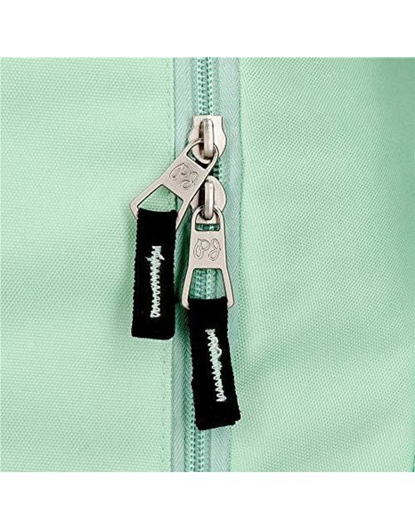 Pepe Jeans Uma Double compartment Backpack Adaptable to trolley Green 32x44x22 cms Polyester 20.46L