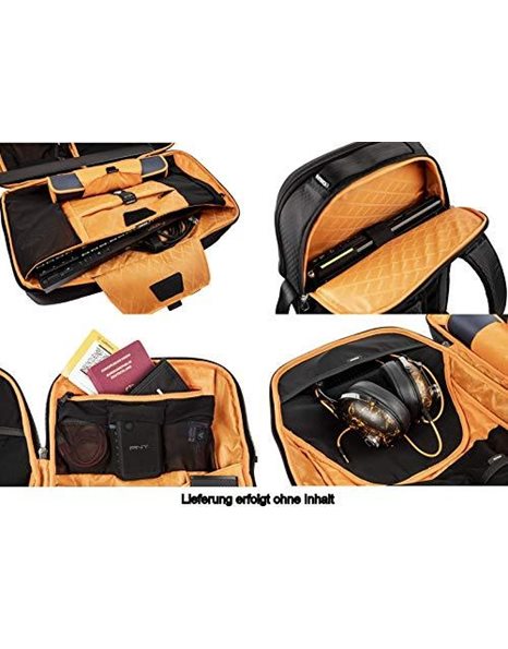 Nitro Gaming Backpack Esport Gamer Rucksack Laptoprucksack mit Fachern fur Equipment Rucksack, 53 cm, 32 Liter, Penta Black