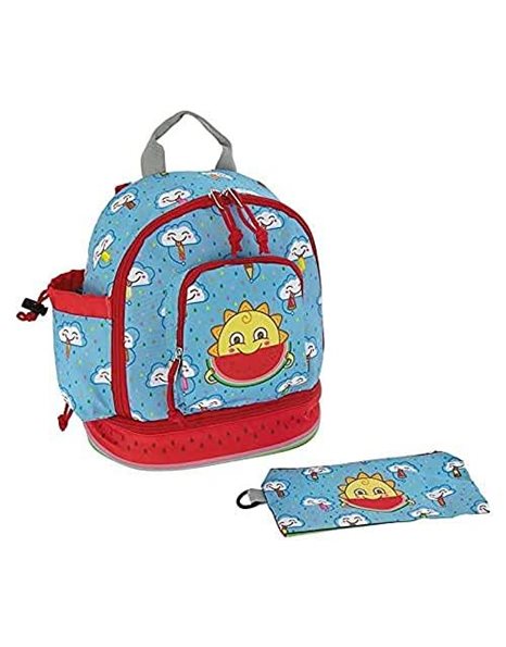 LJ-Freskito Backpack, Multicoloured, 270x250x160, Small Backpack LJ