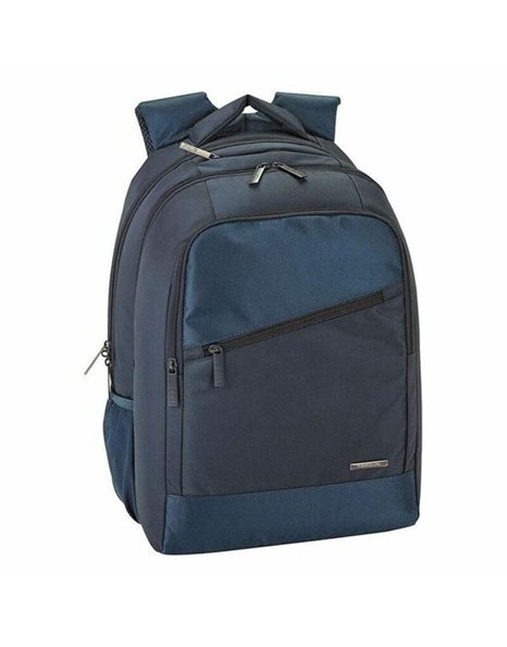 F.C. Barcelona Blue Premium Official Premium Backpack, Multi Pockets