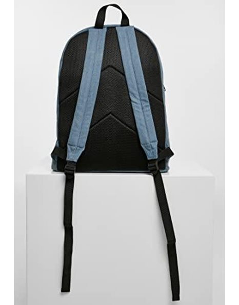 Urban Classics Unisex Inka Backpack Denim, Blue/Multicoloured, standard size, Bag