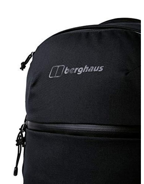 Berghaus Unisex Exurbian 30 Litre Rucsack, Comfortable Fit, Durable Design, Rucksack for Men and Women, Black, One Size