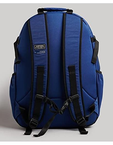 Superdry Mens Nylon Tarp Backpack, One Size, navy, 24 inches